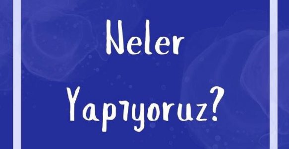 Neler Yapıyoruz